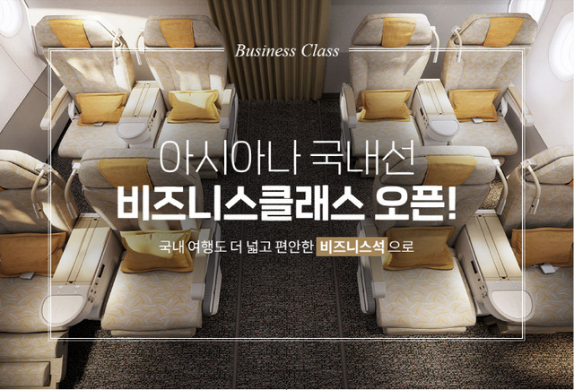 국내선 비즈니스 클래스 부활