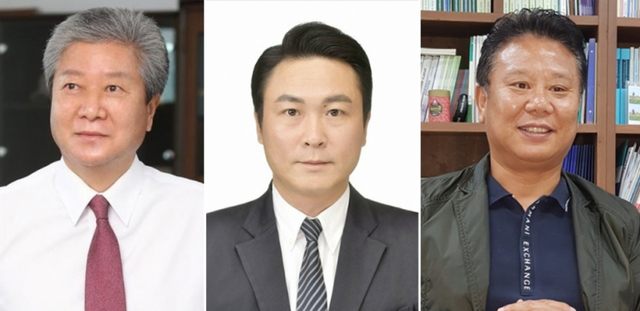(왼쪽부터) 한충식 대한체조협회 실무 부회장/박재명 한국체대 스포츠청소년지도학과 교수/안을섭 대림대 스포츠지도과 교수