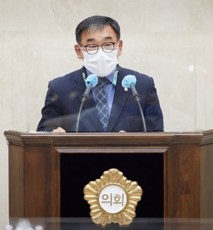 용인시의회 윤원균 의원, 5분 자유발언