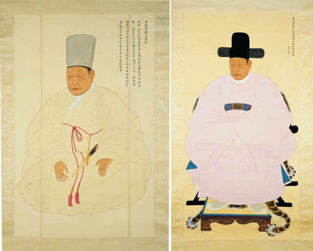 조영석이 그린 '조영복 초상', 1725, 보물. 경기도박물관/