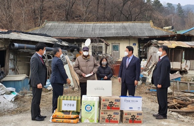 산림조합중앙회, ‘임인년에도 이웃사랑 나눔 실천’ 안성서 이웃돕기 실시