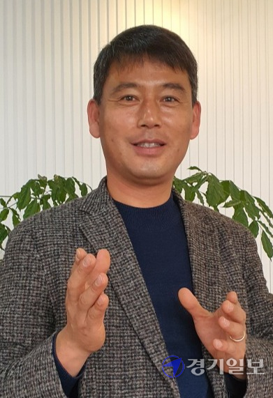 포천시 일동면 농업회사업인 ㈜혜드림 송태선 대표. 김창학기자
