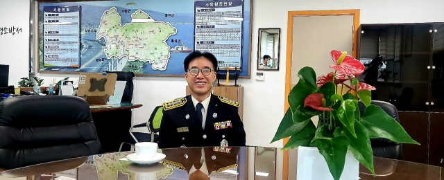 고영주 양평소방서장. 양평소방서 제공