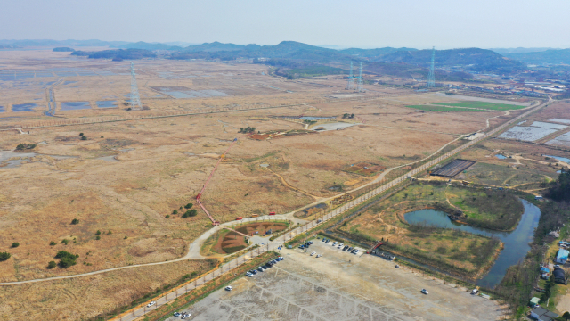 안산 대부도 바다향기테마파크가 수도권 관광허브로 거듭난다. 사진은 바다향기테마파크 전경. 안산시 제공