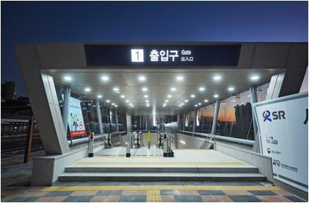 동탄역 외부 출입구. 화성시 제공