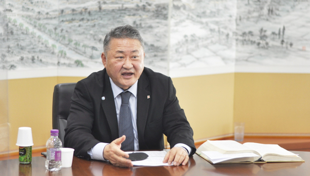 김재옥 수원상공회의소 회장. 수원상공회의소 제공