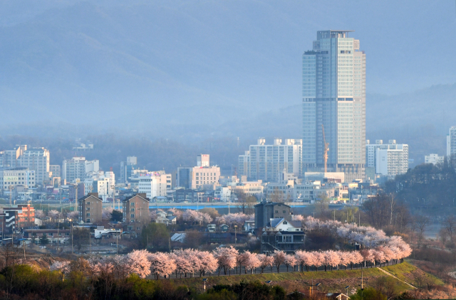 갈산공원 전경