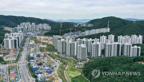 대장지구 전경. 연합뉴스