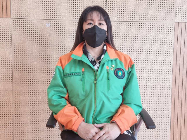 최영미 새솔동 자율방재단 대표(49)