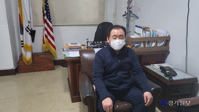 ▲ 여인천 전국주한미군한국인노동조합 KSC 지부장이 건물 보존에 대한 의견을 전하고 있다.