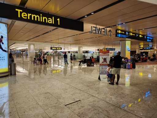 주얼창이공항 내부. 이병기기자
