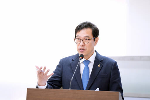 하남 교산신도시 이축허가를 이끌어 낸 강성삼 하남시의장. 하남시의회 제공