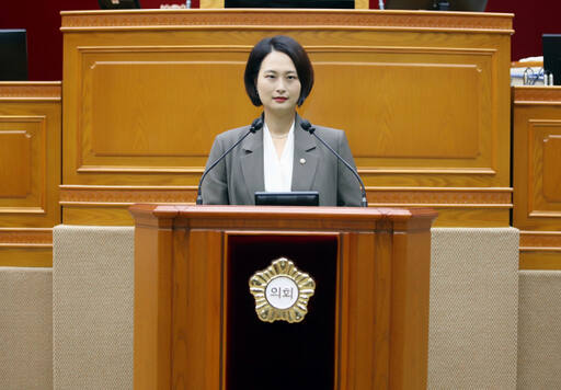 장명희 의원. 안양시의회 제공