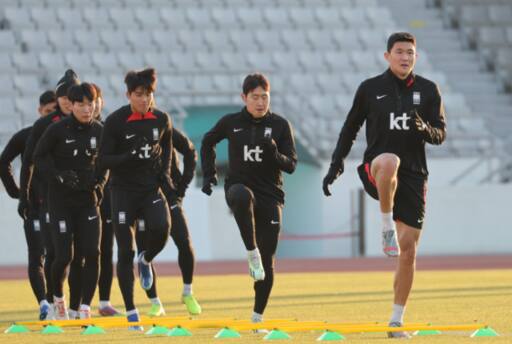 ‘2023 AFC 카타르 아시안컵’서 64년 만의 대회 챔피언에 도전하는 한국 축구대표팀.연합뉴스