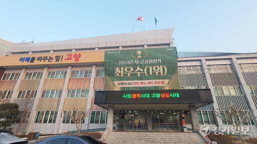고양특례시청사 전경. 신진욱기자