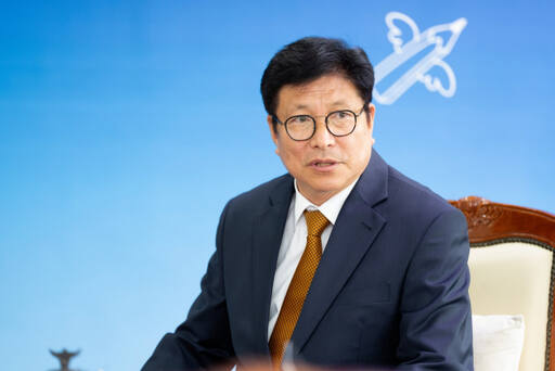 도성훈 인천시교육감이 올해에도 멈추지 않을 학생성공시대를 위한 도전에 대해 설명하고 있다. 인천시교육청 제공