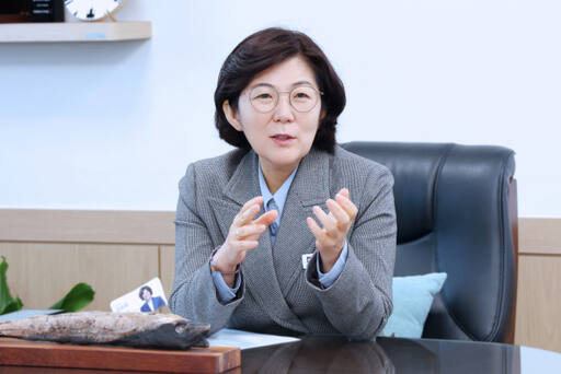 김보라 안성시장이 갑진년 시민중심과 시민이익을 향한 새로운 도약의 시대를 만들겠다고 밝히고 있다. 안성시 제공