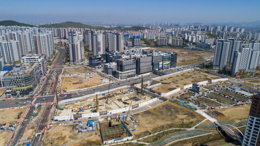오는 2026년 7월 탄생할 검단구는 자족형 신도시인 ‘검단신도시’를 품고 도약한다. 사진은 검단신도시 역세권의 모습 전경. 인천도시공사(iH) 제공