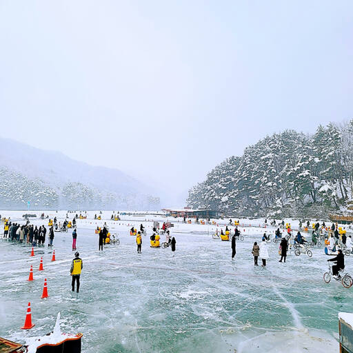 포천 산정호수 썰매축제 제공