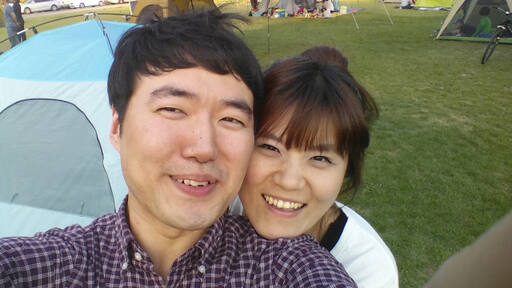 뇌사장기기증으로 5명을 살린 이하진씨(오른쪽)의 사진. 한국장기조직기증원 제공