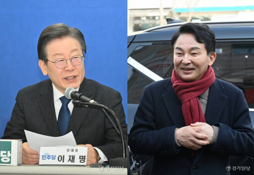 2일 더불어민주당이 이재명 당대표를 계양을에 단수공천하기로 하면서 원희룡 예비후보와 맞대결이 성사됐다. 경기일보DB