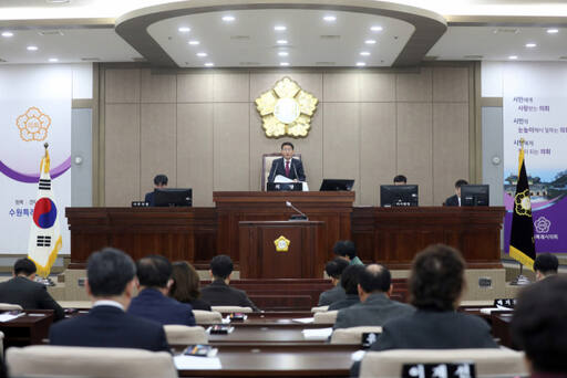 제380회 제2차 본회의. 수원특례시의회 제공