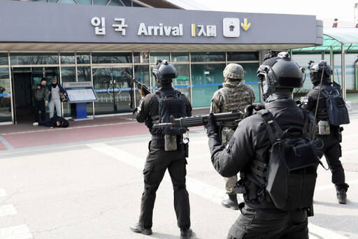 해군 2함대, 평택항 통합항만방호 훈련