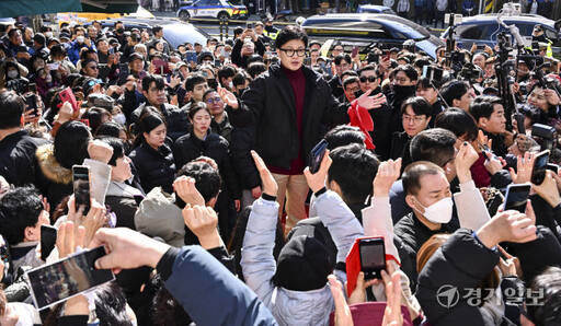 국민의힘 한동훈 비대위원장, 성남 방문 [포토뉴스]