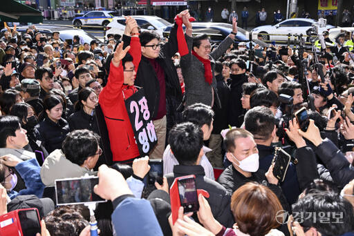 국민의힘 한동훈 비대위원장, 성남 방문 [포토뉴스]