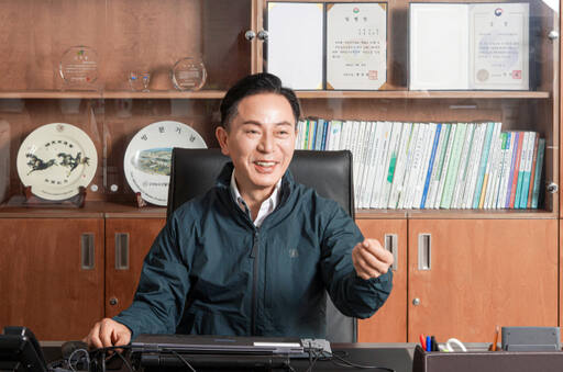 김진수 구리농수산물공사 사장. 공사 제공.