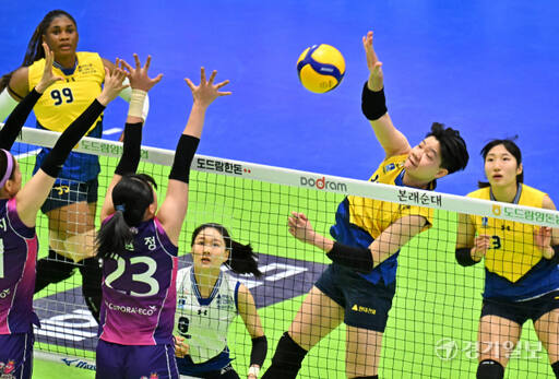 인천 흥국생명, 현대건설에 3-0으로 승리 [포토뉴스]