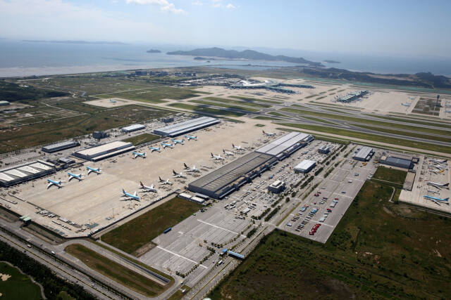 인천공항 화물터미널 전경사진. 공항공사 제공