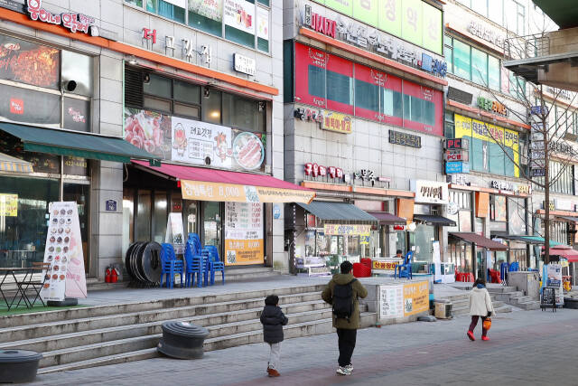 의왕 갈미상가. 의왕시 제공