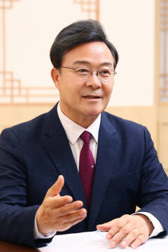 김성제 의왕시장. 의왕시 제공