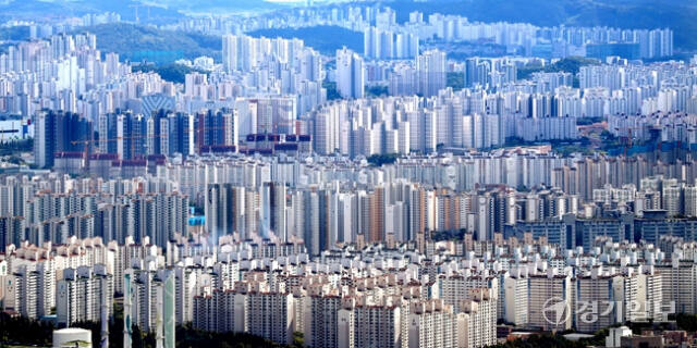 경기도 내 한 아파트 단지. 경기일보DB