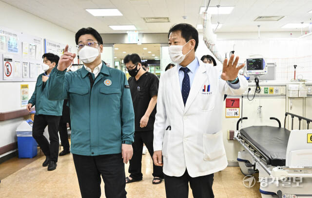 오병권 행정1부지사, 경기도의료원 수원병원 현장 점검 [포토뉴스]