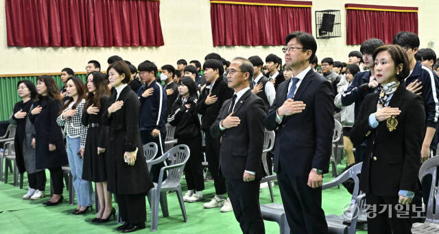 수원 삼일공고, 서해수호의 날을 기리며 [포토뉴스]