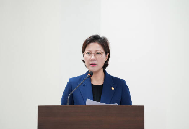 정혜영 하남시의원. 하남시의회 제공