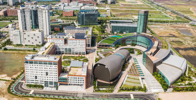인천 연수구 송도국제도시의 글로벌캠퍼스(IGC) 전경. 인천경제자유구역청 제공