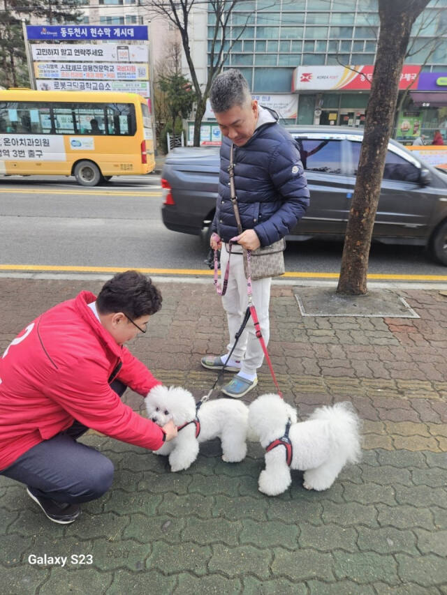 동두천·양주(은현·남면)·연천 을 김성원 후보. 송진의기자.