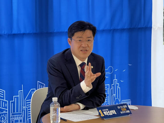 더불어민주당 박상혁 김포을 후보. 박상혁 후보 캠프 제공.