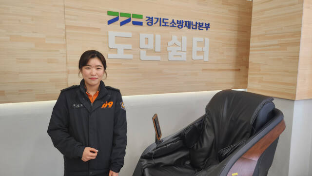 박수련 소방교. 양형찬기자