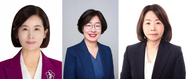 (왼쪽부터) 이유경 포스코홀딩스 경영지원팀장, 김희 포스코홀딩스 탄소중립팀 탄소중립전략담당, 한미향 포스코홀딩스 커뮤니케이션팀 홍보담당./포스코홀딩스