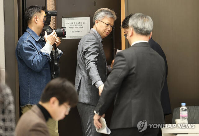 김택우 대한의사협회 비상대책위원회 위원장. 연합뉴스