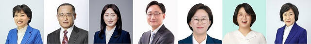 더불어민주연합 비례대표 당선인. 연합뉴스