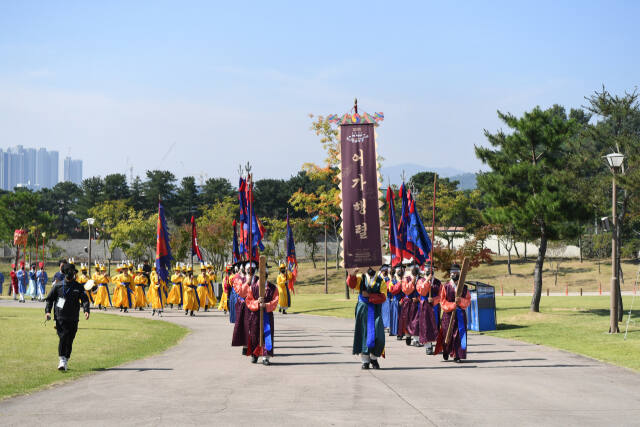회암사지 왕실축제. 양주시 제공