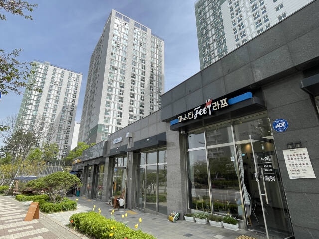 화성 남양읍 LH 화성남양뉴타운 LH희망상가. 이지민기자