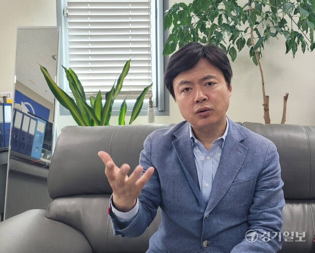 ▲더불어민주당 김현정 평택시병 선거구 당선인(54). 안노연기자