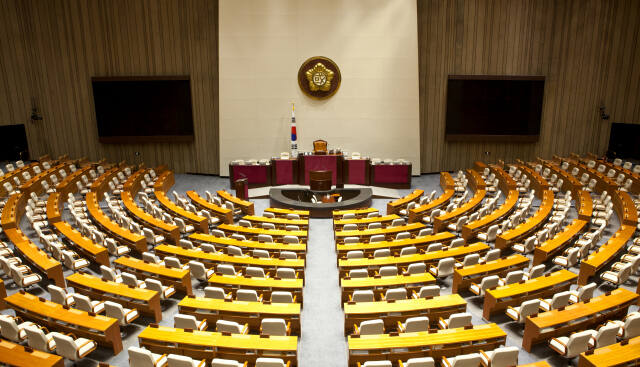 국회 본회의장 전경. 국회 제공