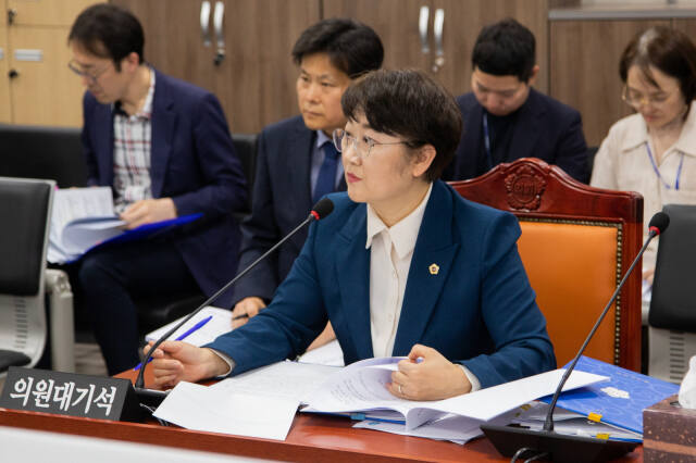 고은정 경기도의회 경제노동위원회 부위원장. 경기도의회 제공